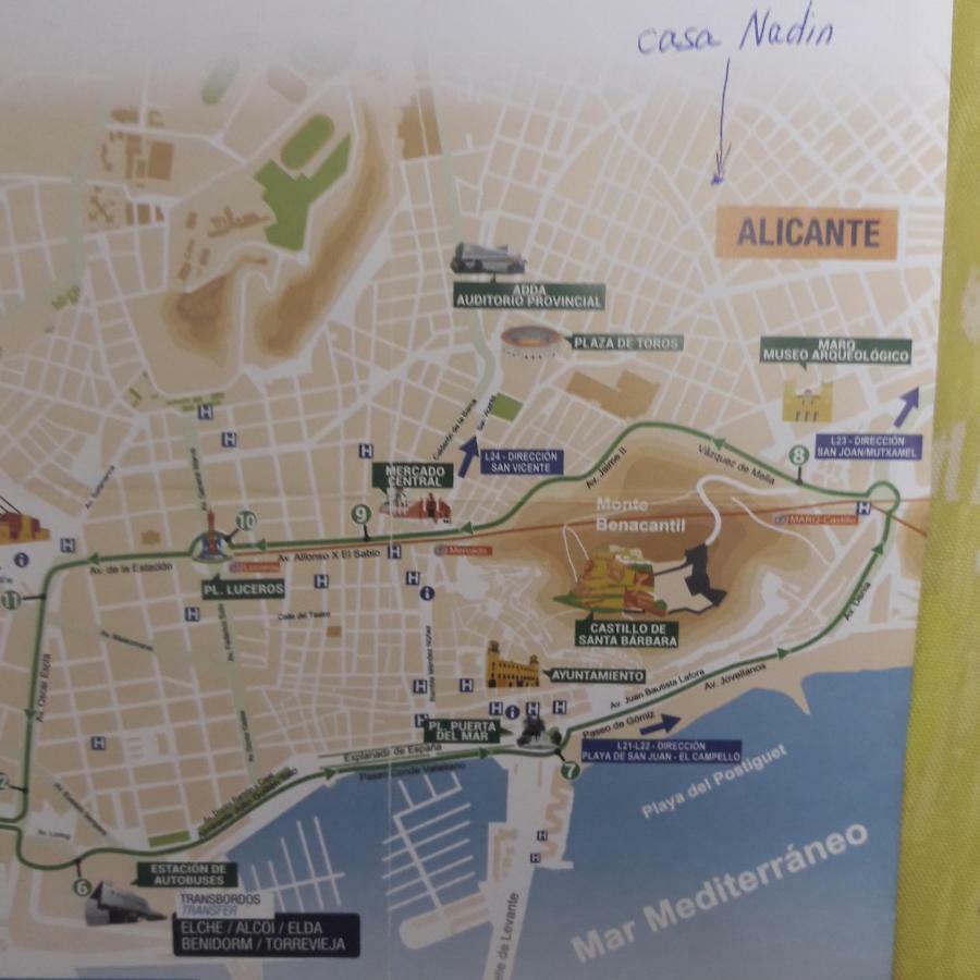 Hotel Casa Nadin Alicante Zewnętrze zdjęcie